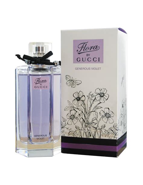 flora generous violet by gucci 100ml|Gucci .